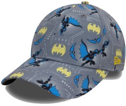Czapka dziecięca NEW ERA DC Batman 9FORTY 6-12 lat szara