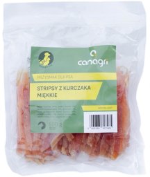 CAN AGRI - Przysmak dla psa, stripsy z kurczaka, miękkie 500g