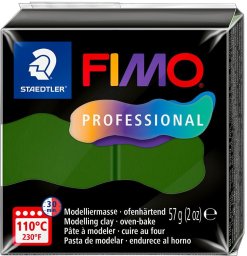 Fimo FIMO Masa modelarska prof 57g zielony liściasty