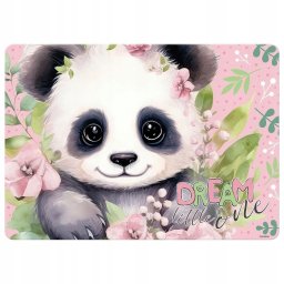 PODKLAD NA BIURKO KART OKLEJ 345X495 PANDA 10
