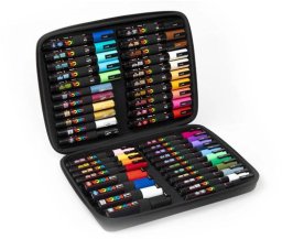 POSCA Gift Case, 40 ass. Forskellige Farver og Stregbredder