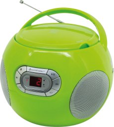 BOOMBOX SOUNDMASTER SCD2120GR FM, CD/CD-R/RW, SIECIOWO-BATERYJNY, GNIAZDO SŁUCH.