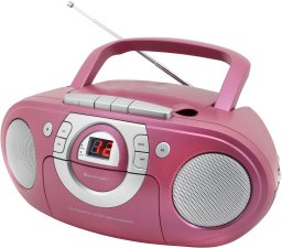 BOOMBOX SOUNDMASTER SCD5100PI FM, CD/CD-R/RW, KASETA, SIECIOWO-BATERYJNY, AUX-IN