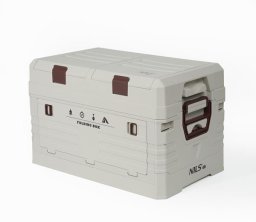 NCB4003 SKŁADANA SKRZYNIA KEMPINGOWA Z POKRYWĄ 50L NILS CAMP