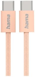 Kabel USB Hama USB-C - USB-C 1 m Pomarańczowy (002017270000)