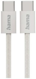 Kabel USB Hama USB-C - USB-C 1 m Szary (002017280000)