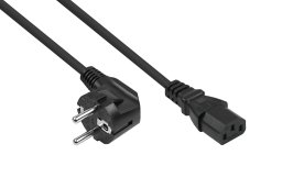 Kabelmeister SK1430-S005 kabel zasilające Czarny 0,5 m IEC C14 IEC C13