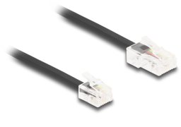 Delock DeLOCK 88036 kabel telefoniczny 2 m Czarny