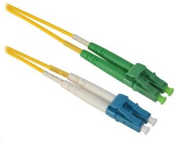 XtendLan duplexní patch kabel SM 9/125, OS2, LC(UPC)-LC(APC), LS0H, 1m