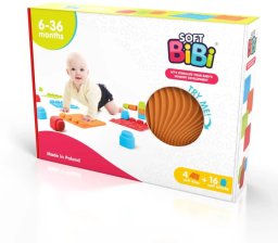 Maty sensoryczne z klockami Soft BiBi 20 el. EDUKAMP