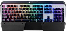 COUGAR Gaming Tastatur Attack X3 RGB  Mech. Cherry MX rot