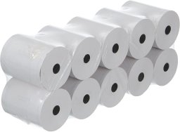 Cash Register Thermal Paper Roll Tape, W: 57mm, L: 30m, bushings 12mm, diameter 50mm, 10pcs./pack.