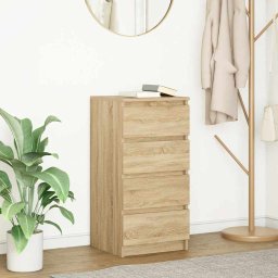 Komoda Sonoma Oak 37,5x35x76 cm Drewno klejone Lumarko!