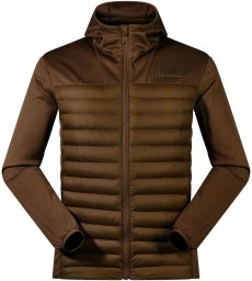 Kurtka hybrydowa męska Berghaus Vaskye Hooded Hybrid Jacket roz. M brązowa