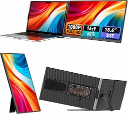 Kwumsy P5 przenośny monitor do laptopów 15,6" 1080p FHD IPS nowy