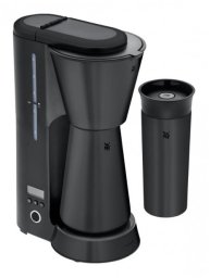 WMF KCHENminis Aroma Thermo to go Kaffeemaschine deep black