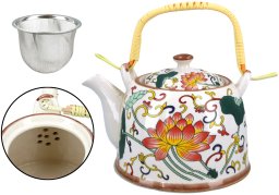 Czajnik ceramiczny z zaparzaczem