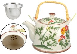 Czajnik ceramiczny z zaparzaczem