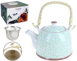Czajnik ceramiczny z zaparzaczem