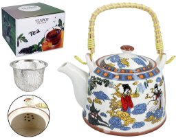 Czajnik ceramiczny z zaparzaczem