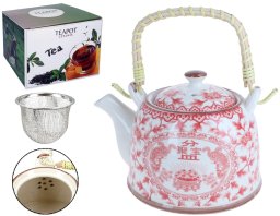 Czajnik ceramiczny z zaparzaczem
