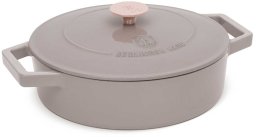 Berlinger Haus Garnek Żeliwny 26cm Płaski Berlinger Haus Bh-6527 Taupe
