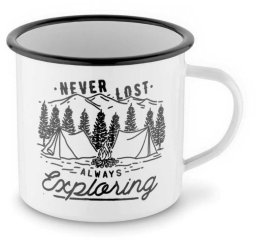 Kubek emaliowany 700 ml Lost