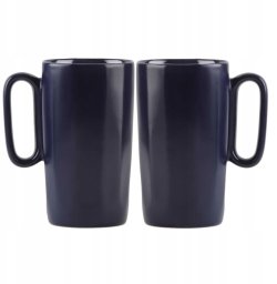 Vialli Design - FUORI - Kubki 2szt 330ml - Granatowy