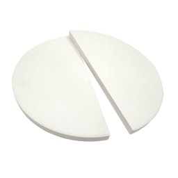 TunaBone Half moon pizza stone 180mm for Kamado 22inch