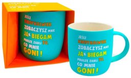KUKARTKA Kubek neonowy Jak biegam