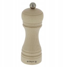 Młynek do przypraw De Buyer JAVA Młynek do przypraw 14 cm naturalny