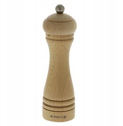 Młynek do przypraw De Buyer JAVA Młynek do przypraw 18 cm naturalny