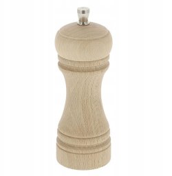 Młynek do przypraw De Buyer JAVA Młynek do pieprzu 14 cm naturalny