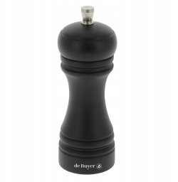 Młynek do przypraw De Buyer JAVA Młynek do pieprzu 14 cm ciemny brąz