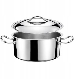 EXCLUSIVE Garnek niski 20 cm z pokrywką