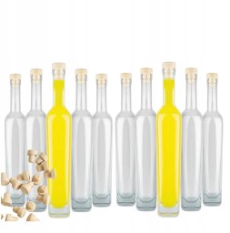 10x Butelki Szklane Arianna Alexis 375ml Grube Szkło Na Nalewki Wino Sok
