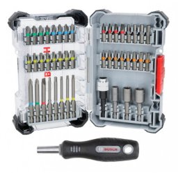 Bosch sada šroubovacích bitů Extra Hard, 44 + 1 ks