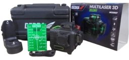 Dedra DEDRA MULTILASER 3D Zielony DIODY SHARP 3x360