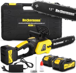 Piła łańcuchowa akumulatorowa 12" Heckermann Basic AJPL12
