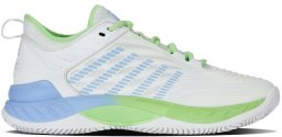 Tennis shoes for ladies K-SWISS HYPERCOURT SUPREME 2 CLAY white/green EU38