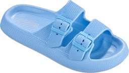 Blue Klapki mot. BECO 90382 6 39 blue
