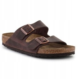Birkenstock Arizona FL WB Habana 452761 Brązowe 45