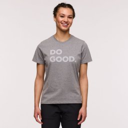 W'S Do Good T-Shirt, Heather Grey, M