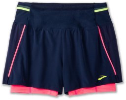 Damskie spodenki do biegania Brooks High Point 3 2-in-1 Short 2.0 Rozmiar:S