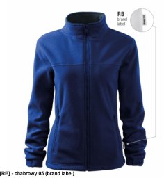 Jacket 504 - ADLER - Polar damski, 280 g/m2, 100 % poliester - chabrowy 05 (brand label) L