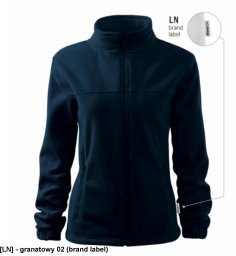 Jacket 504 - ADLER - Polar damski, 280 g/m2, 100 % poliester - granatowy 02 (brand label) M