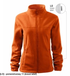 Jacket 504 - ADLER - Polar damski, 280 g/m2, 100 % poliester - pomarańczowy 11 (brand label) XL