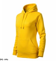Cape Free - ADLER - Cape Free - Bluza damska, 320 g/m2, 65 % bawełna, 35 % poliester - żółty S