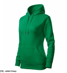 Cape Free - ADLER - Cape Free - Bluza damska, 320 g/m2, 65 % bawełna, 35 % poliester - zieleń trawy 2XL