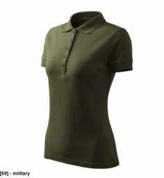 Pique Polo Free - ADLER - Pique Polo Free - Koszulka polo damska, 200 g/m2, 65 % bawełna, 35 % poliester - military XL